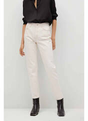 Jean coupe Mom beige MANGO pour femme seconde vue