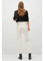 Jean coupe Mom beige MANGO pour femme seconde vue
