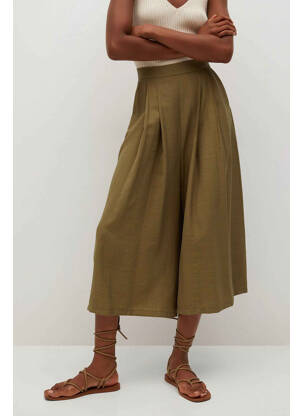 Pantacourt vert MANGO femme