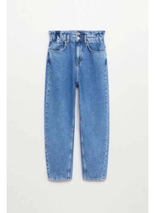 Jean coupe mom bleu MANGO femme