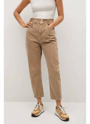 Pantalon slim beige MANGO pour femme seconde vue