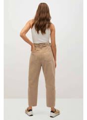 Pantalon slim beige MANGO pour femme seconde vue