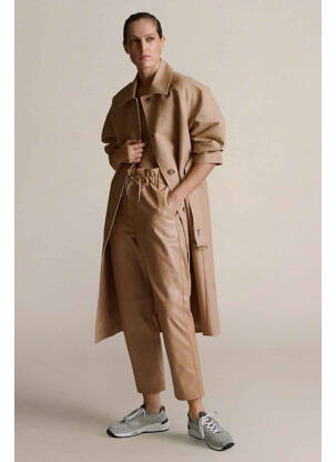 Jogging beige MANGO femme