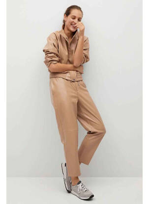Jogging beige MANGO femme