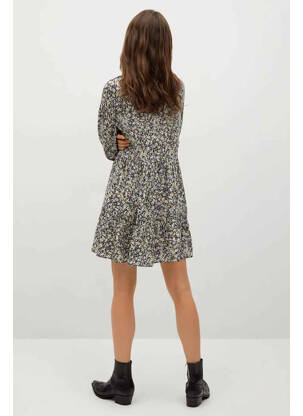 Robe courte vert MANGO femme