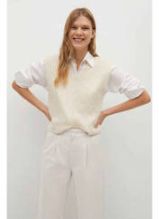 Pantalon flare beige MANGO pour femme seconde vue