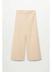 Pantalon droit beige MANGO pour femme seconde vue