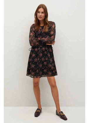 Robe courte rouge MANGO femme