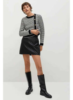 Jupe courte noir MANGO femme