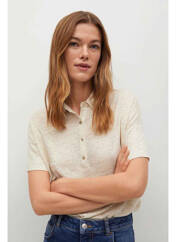 Polo beige MANGO pour femme seconde vue