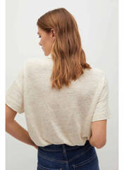 Polo beige MANGO pour femme seconde vue