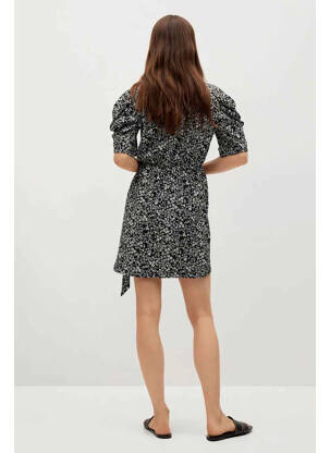 Robe courte noir MANGO femme