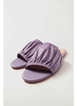 Sandales/nu pieds violet MANGO femme