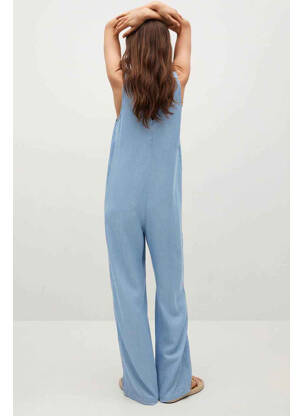 Combi-pantalon bleu MANGO femme