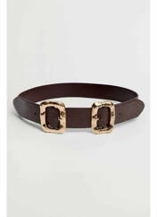 Ceinture marron MANGO pour femme seconde vue