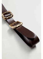 Ceinture marron MANGO pour femme seconde vue