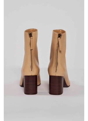 Bottines/boots beige MANGO femme