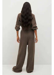 Combi-pantalon marron MANGO pour femme seconde vue