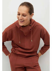 Sweat-shirt à capuche rouge MANGO pour femme seconde vue