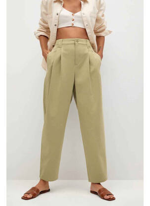 Pantalon chino beige MANGO femme