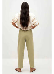 Pantalon chino beige MANGO pour femme seconde vue