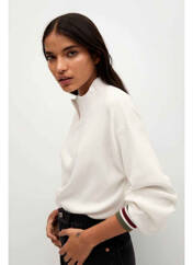 Pull col roulé beige MANGO pour femme seconde vue