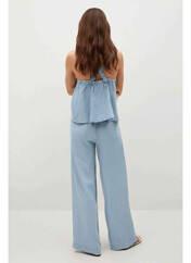 Pantalon large bleu MANGO pour femme seconde vue