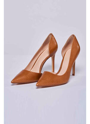 Escarpins marron MANGO femme