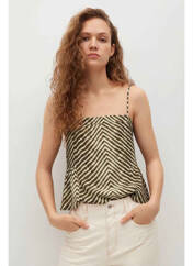 Top beige MANGO pour femme seconde vue
