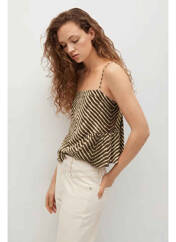 Top beige MANGO pour femme seconde vue