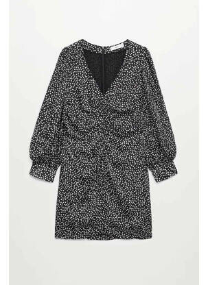 Robe courte noir MANGO femme