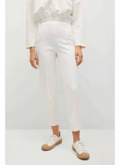 Pantalon 7/8 blanc MANGO pour femme seconde vue