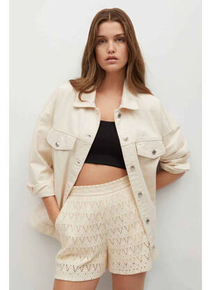 Short beige MANGO femme