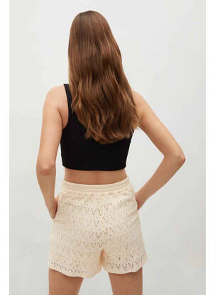 Short beige MANGO femme