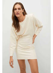 Robe courte beige MANGO pour femme seconde vue