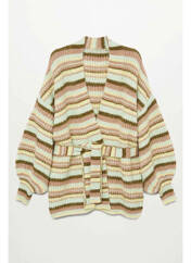 Gilet manches longues jaune MANGO pour femme seconde vue