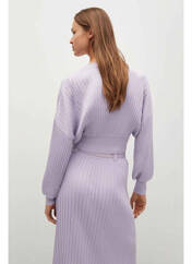 Gilet manches longues violet MANGO pour femme seconde vue