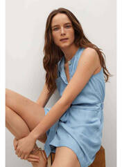 Combishort bleu MANGO pour femme seconde vue