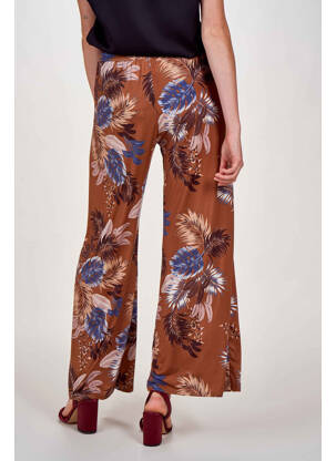 Pantalon droit beige TERRA DI SIENA femme