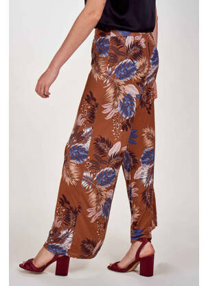 Pantalon droit beige TERRA DI SIENA femme
