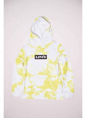 Sweat-shirt à capuche jaune LEVIS pour garçon seconde vue