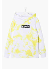 Sweat-shirt à capuche jaune LEVIS pour garçon seconde vue
