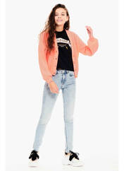 Gilet manches longues orange GARCIA pour fille seconde vue