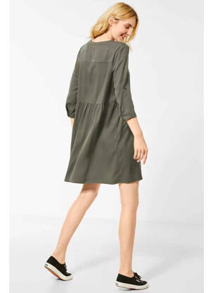 Robe longue vert STREET ONE femme