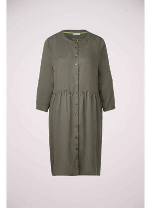 Robe longue vert STREET ONE femme