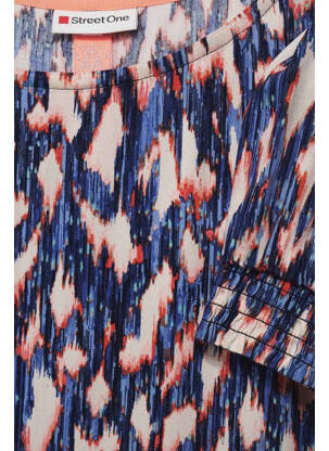 Robe courte bleu STREET ONE femme