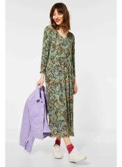 Robe longue vert STREET ONE pour femme seconde vue