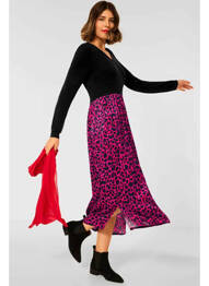 Robe longue rouge STREET ONE femme