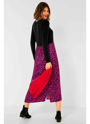 Robe longue rouge STREET ONE femme