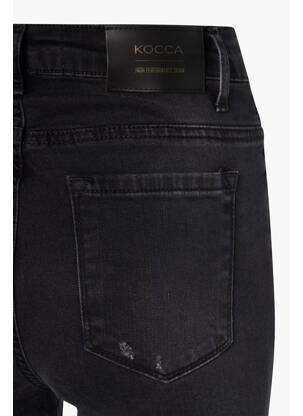 Jean coupe mom bleu KOCCA femme